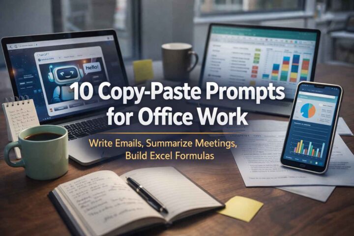 Copy-paste AI prompts for office work