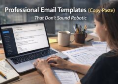 Professional Email Templates