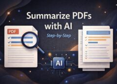 How to Summarize PDFs Using AI